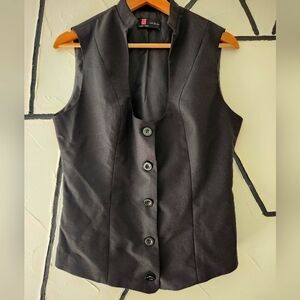 Kancy Kole Black Vest Size Medium